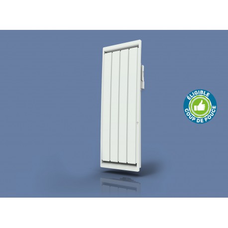 Radiateur Fonte NOIROT CALIDOO 1500W Vertical blanc connecté