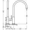 Mitigeur lavabo Noir Mat STUDY COLORS - TRES - 26290401NM