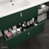 Meuble UNIIQ 900 ROYAL GREEN droite 1 porte et 2 tiroirs - 83119 SALGAR 