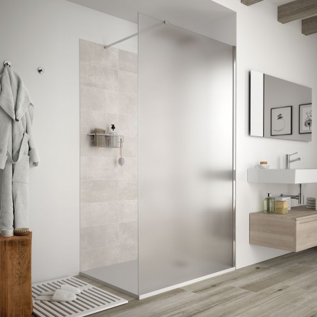 Paroi de douche HEAVEN walk-in opaque 800 x 1950 mm - SALGAR 82271