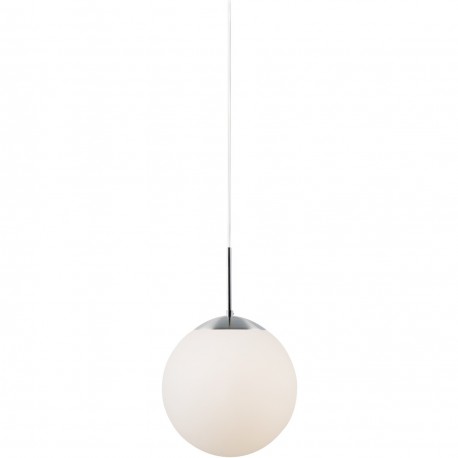 CAFE 15 suspension Métal-Verre Blanc Opale E27 - Nordlux 39553001 