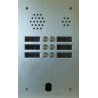 Plaque Audio Alu 2R 6Bp 2Voice Complete - Urmet Série A83 A83/206M 