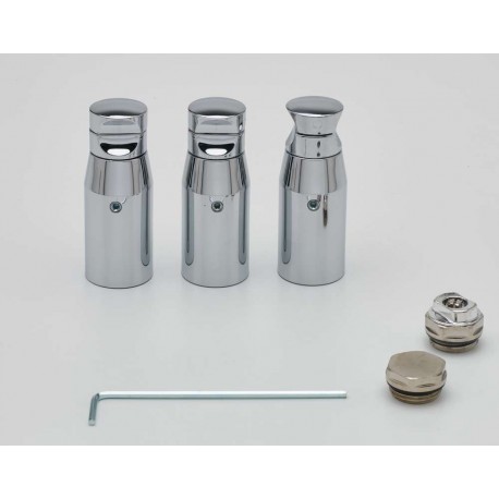 Kit de 3 fixations ATOLL SPA EC chrome - ACOVA 926278