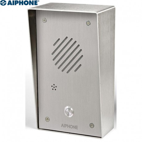 Platine audio AX saillie inox AIPHONE - AXDIA 111132