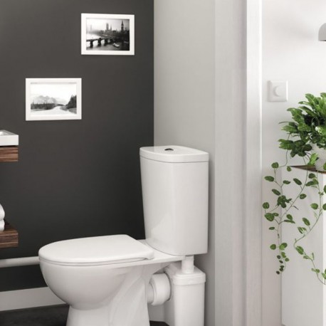 Abattant WC double laqué Supralit Blanc MERIDIAN - ROCA A8012A000B - Vita  Habitat