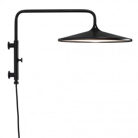 Applique murale Métal Noir LED integrée 1200 Lumens 2700K BALANCE - Nordlux 2010121003 