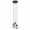 PACO, 3- Suspension, Noir, IP 20, E27 - NORDLUX 2112063003 