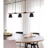 THEO, 3-Suspension, Noir, IP20, GU10 - NORDLUX 2112603003 