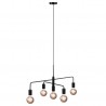 GLOOM, 5-Suspension, Noir, IP 20, E27 - NORDLUX 2113053003 