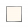 OJA 29 SDB plafonnier carré Plastique Blanc-chrome LED integrée 3000/4000K - Nordlux 2015066133 