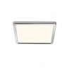OJA 29 SDB plafonnier carré Plastique Blanc-chrome LED integrée 3000/4000K - Nordlux 2015066133 