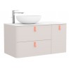 Meuble de salle de bain UNIIQ 900 droite NATA - SALGAR 24605 