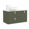 Meuble de salle de bain UNIIQ 900 droite BOSQUE - SALGAR 24624 