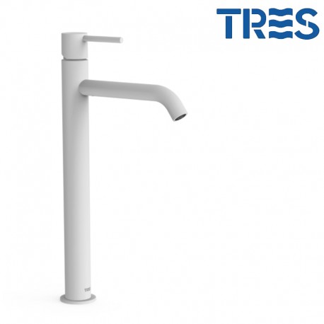 Mitigeur lavabo Blanc Mat - TRES 26230801BM