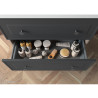 Meuble salle de bain RENOIR 80cm 2 tiroirs ANTHRACITE - Salgar 91310