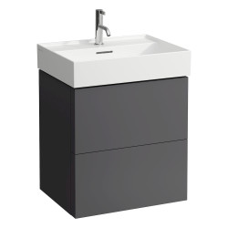 Meuble Sous Lavabo Avec Tiroir K'Bylaufen 60 Gris Si - LAUFEN H4075690336411 