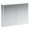 Frame Armoire Toilette 100 A/Led Vertical+Prise Blc Brillant - LAUFEN H4086039001451 
