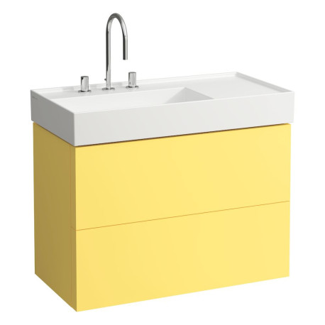 Lavabo Asymétrique Droite K'Bylaufen 90X46 Lcc Blc - LAUFEN H8103384001581 