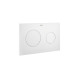 Plaque de commande avec double chasse Pl10 One Dual Blanc Mat - ROCA A890189207