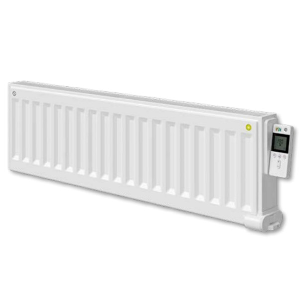 Radiateur électrique chaleur douce Axane digital horizontal 500W blanc