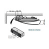 Sèche-serviettes électrique Smart Speed'Air ARBORESCENCE 1000W + 1000W - FINIMETAL ARSD1960ESBGLG