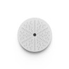 Pommeau de douche encastré au plafondAvec 2 types de jet (pluie/free flow) Blanc mat - TRES 13495002BM 