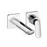 Façade mitigeur lavabo encastré 2 trous Chromé Foil - CRISTINA ONDYNA FL25751