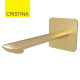 Bec de remplissage de baignoire Or Brossé Foil - CRISTINA ONDYNA FL48496P