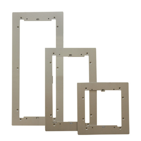 Cadre De Finition En Aluminium Naturel Anodisé 4 Modules - COMELIT 31144 