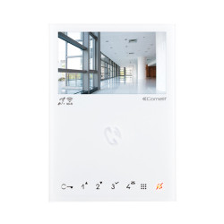 Moniteur Mini Hf Blanc Wi-Fi/Gw Pour Kit Vip - COMELIT 6742WK 