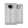 Façade Switch Inox 18 Boutons - 2 Colonnes - COMELIT IX0218 