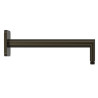 Bras mural pour pommeau de douche Noir bronze - TRES 29963902KMB