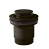 Bonde de vidage clic-clac Simple-Rapid pour lavabo Noir bronze - TRES 24284002KMB