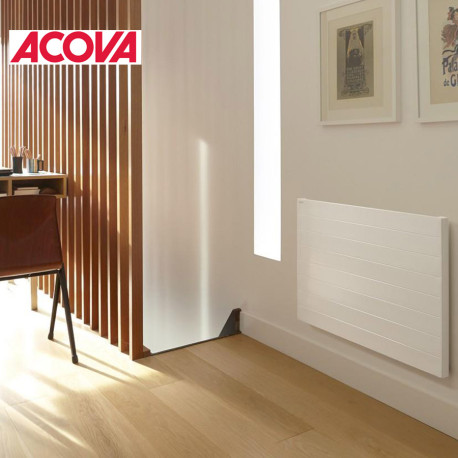 Radiateur chauffage central PLANEA horizontal simple à ailettes 1484W- ACOVA PLVL-070-140