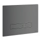 Plaque Pour Wc Suspendu Chrome Noir - CRISTINA ONDYNA AC10072