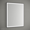 Miroir ROMA 1000 horizontal vertical avec noir framework. LED (15W) IP 44 - SALGAR 91118 