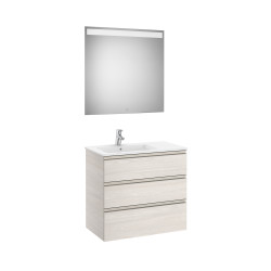 The Gap Pack 3T Lav Gche 800Mm (Unik+Miroir) Frêne Nordic - ROCA A851520434 