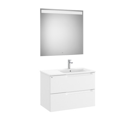 Aleyda Pack 2 Tiroirs Lavabo À Droite 800 Mm Blanc Mat - ROCA A851835509 