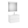 Aleyda Pack 2 Tiroirs Lavabo À Droite 800 Mm Blanc Mat - ROCA A851835509 