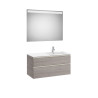 The Gap Pack 2T Lav Dte 1000Mm (Unik+Miroir) City Oak - ROCA A851515402 