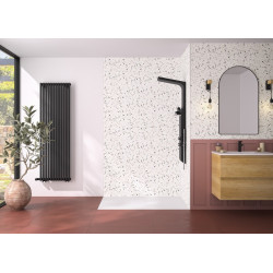 Panneau Mural Kinewal Design 3mm 1500X2500 Terrazzo terracotta - KINEDO PM1023 