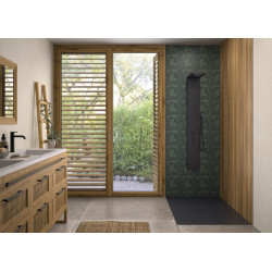 Panneau Mural Kinewal Design 3mm 1500X2500 Vert exotica - KINEDO PM1018 