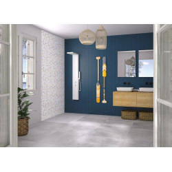 Panneau Mural Kinewal Design 3mm 1500X2500 Terrazzo bleu - KINEDO PM1022 