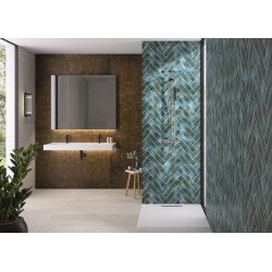 Panneau Mural Kinewal Design 3mm 1500X2500 Zellige bali - KINEDO PM1041 