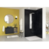 Panneau Mural Kinewal Design 3mm 1500X2500 Marbre noir - KINEDO PM1005 