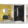 Panneau Mural Kinewal Design 3mm 1250X2020 Marbre noir et or - KINEDO PM706 