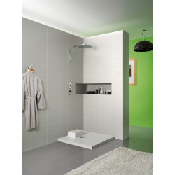 Receveur Kinematic 80X80 Interieur Anti-Derapant - KINEDO RD580AD 