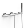 Ensemble douche thermostatique Chrome - TRES 19016449 