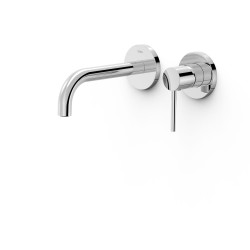 Façade mitigeur lavabo Chrome - TRES 26230021 