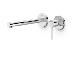 Façade mitigeur lavabo Chrome - TRES 06230022 